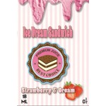 Ice Dream Sandwich - Strawberry & Cream - Χονδρική